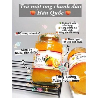 Mật ong chanh đào Hàn Quốc (1kg)