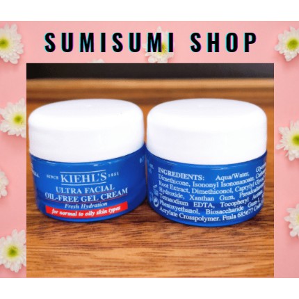 [KIEHL'S] Gel Dưỡng Ẩm Ultra Facial Oil-Free Gel Cream Mini Size 7ml