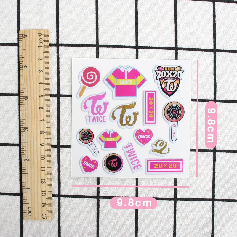 Giấy dán trang trí hình BTS/EXO/Blackpink hoạt hình | BigBuy360 - bigbuy360.vn