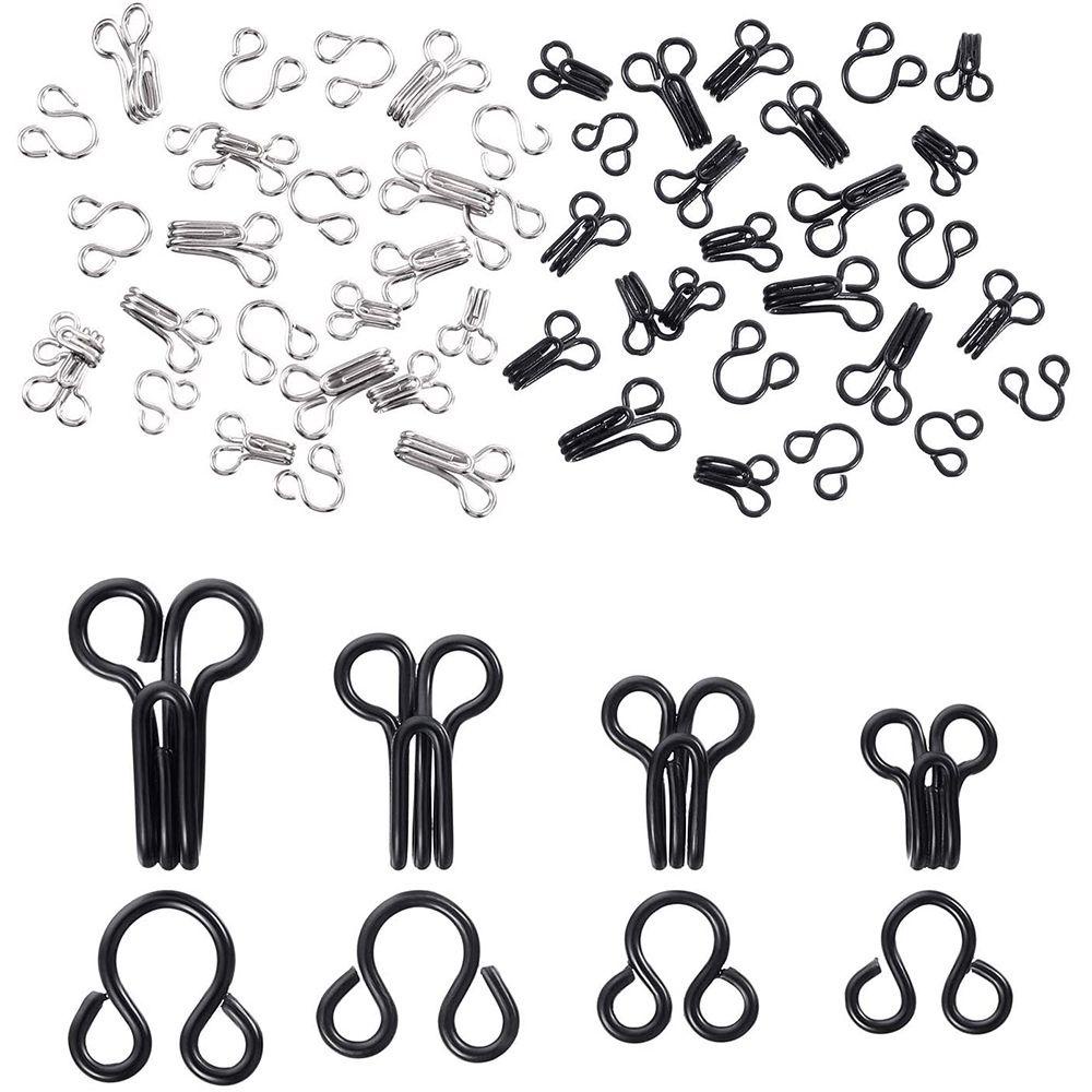 Set 10 Móc Cài Áo Khoác Tàng Hình Bằng Hợp Kim Đơn Giản DIY