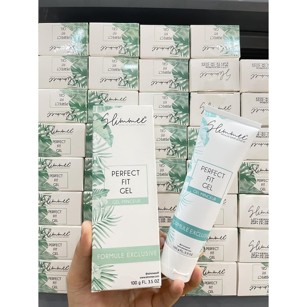 Gel Tan Mỡ Slimmee Perfect Fit Gel 100g Không Bêt Dính Không Nóng Rát An Toàn Cho Da