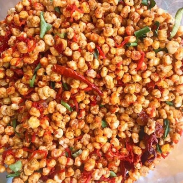 1KG BẮP RIM KHÔ BÒ LÁ CHANH HÀNG LUÔN MỚI