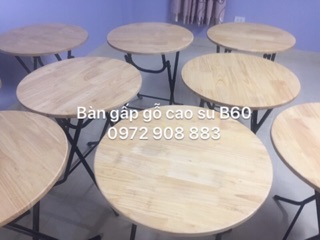 Bàn tròn gấp BG06