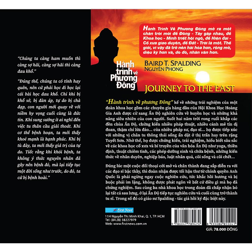 Sách - Hành Trình Về Phương Đông