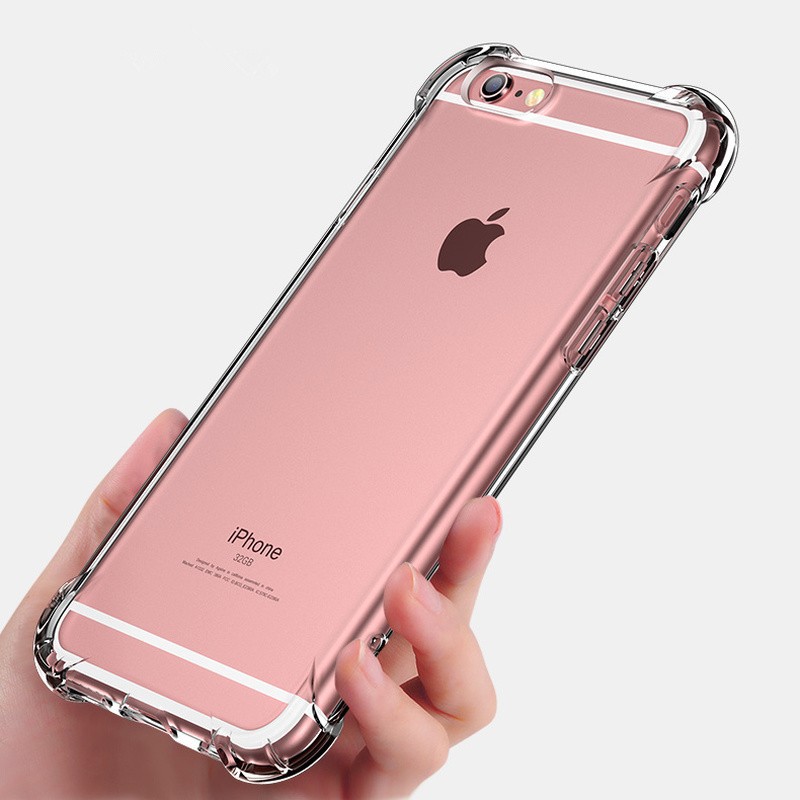 Ốp lưng chống sốc trong suốt cho IPhone 5/5S/SE/6/6S/7/8 Plus | BigBuy360 - bigbuy360.vn