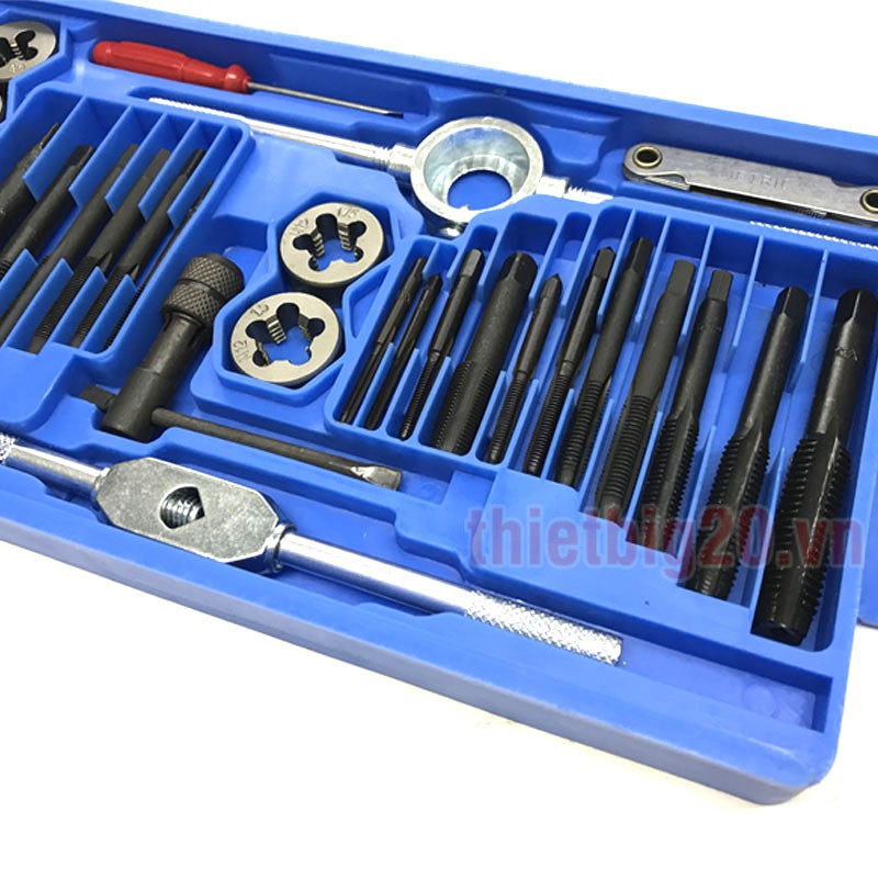 Bộ taro tạo ren trong và ngoài 40 chi tiết GDC07 xịn