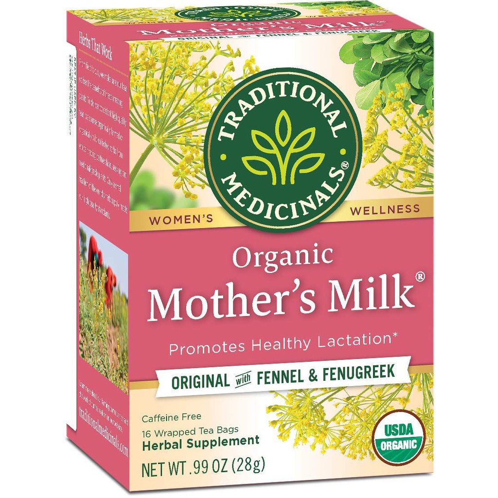 Trà lợi sữa Hữu Cơ Traditional Medicinals, Organic Mother's Milk Tea