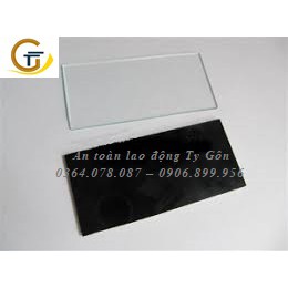 COMBO 2 MIẾNG KÍNH HÀN ĐEN/ TRẮNG( TRONG)