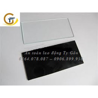 COMBO 2 MIẾNG KÍNH HÀN ĐEN/ TRẮNG( TRONG)