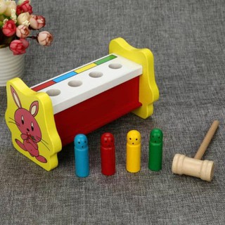Đồ chơi gỗ đập chuột hình thỏ