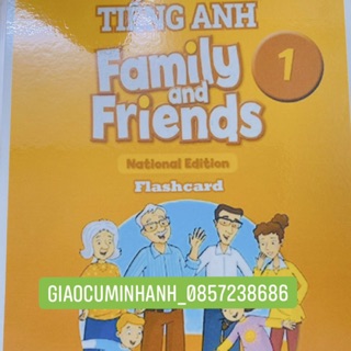 Flashcard Family and friendss lớp 1 National edition
