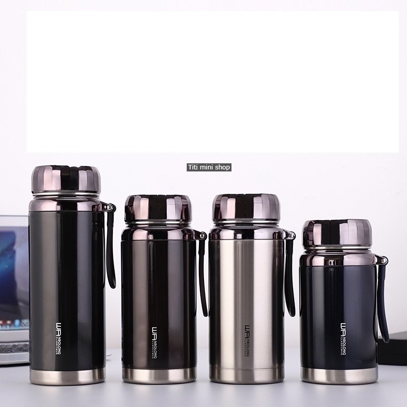 Bình giữ nhiệt inox hai lớp 304 cao cấp 1000ml