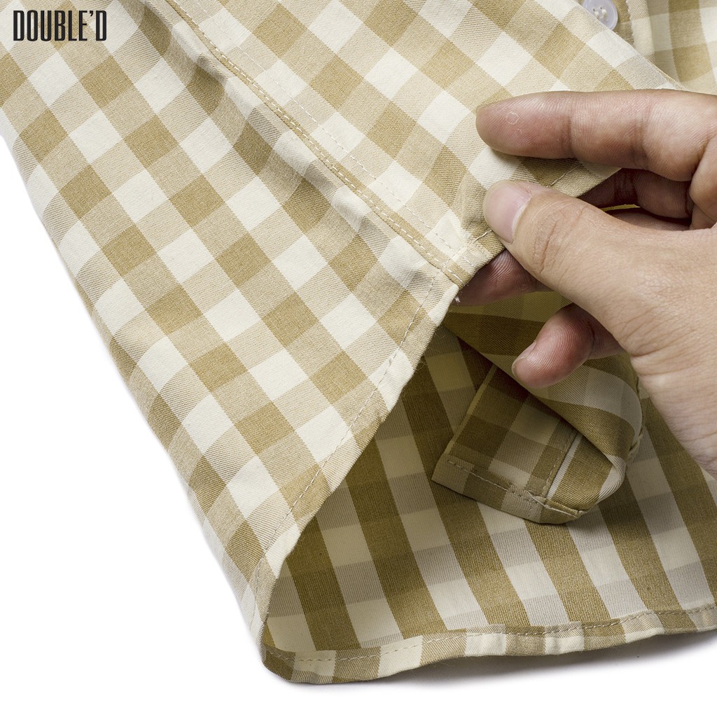 Áo sơ mi nam DOUBLE'D caro kẻ vuông SP2KEM00 | BigBuy360 - bigbuy360.vn