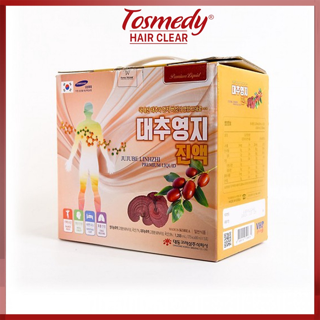 Nước Linh Chi Táo Đỏ Daedong Giải Pháp Cho Giấc Ngủ Sâu, Hộp 30 gói x 80ml | BigBuy360 - bigbuy360.vn