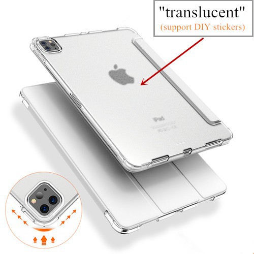 Bao da cho IPAD 8TH MINI PRO AIR 4 chế độ đánh thức và ngủ bằng da PU thân thiện môi trường+TPU mềm chống sốc gồm 6 màu | BigBuy360 - bigbuy360.vn