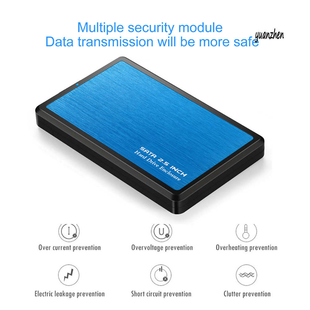 Hộp Đựng Ổ Cứng Ssd Usb 3.0 Sata 2.5 Inch Bằng Hợp Kim Kẽm | BigBuy360 - bigbuy360.vn