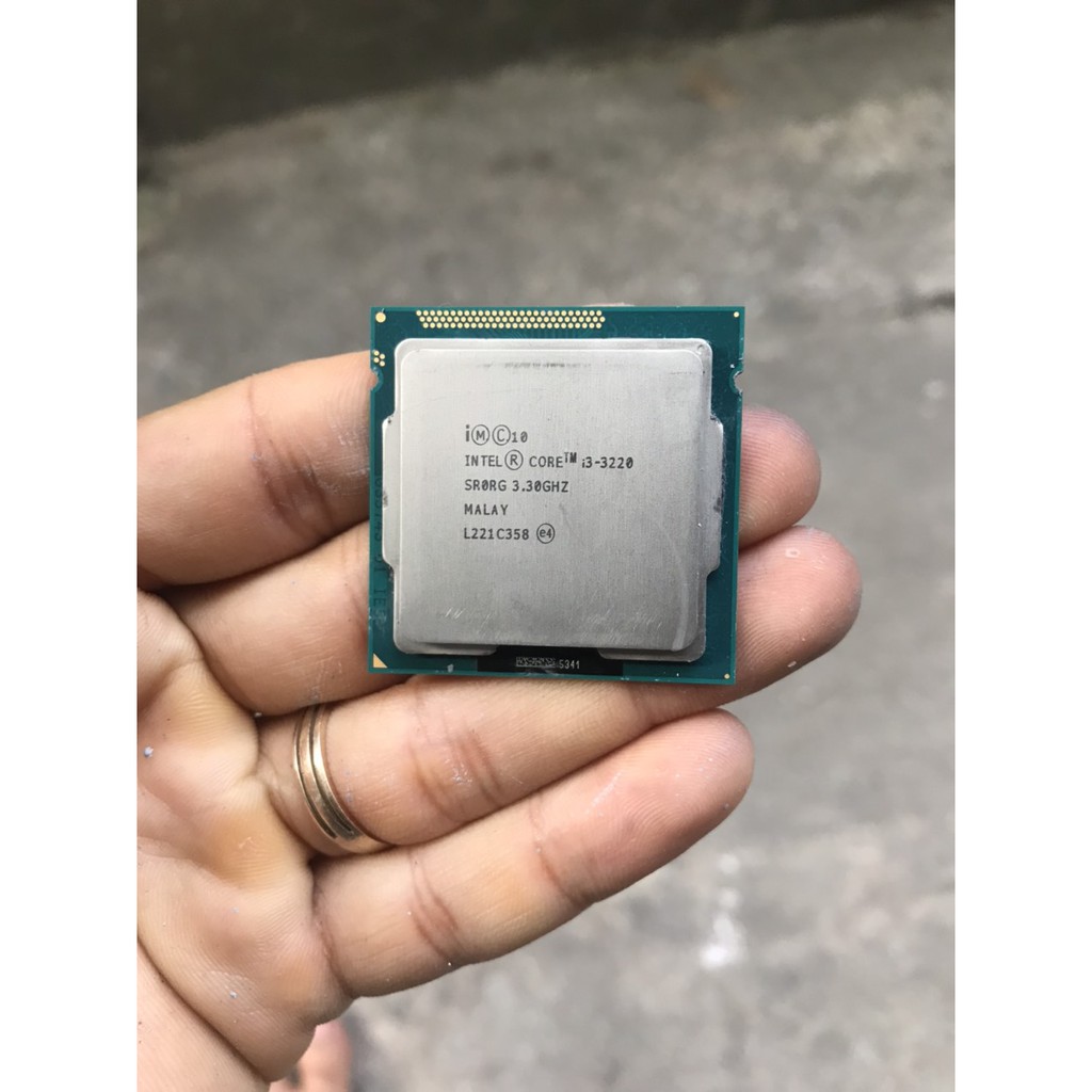 bộ sản phẩm- tặng keo - bộ vi xử lý CPU Intel Core i3 3220 socket 1155 cho pc máy tính để bàn SR0RG Ivy Bridge,cpu e5300
