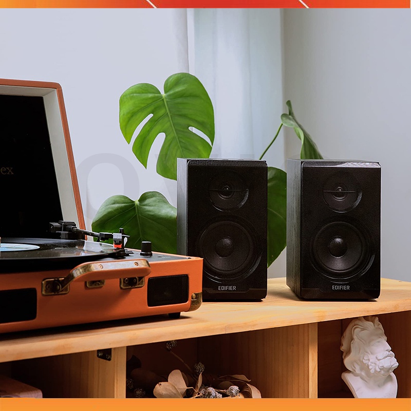Edifier R33BT - Loa Bookself 2.0, Kết Nối Bluetooth 5.0, Công Suất 10W, Tương Thích Nhiều Thiết Bị