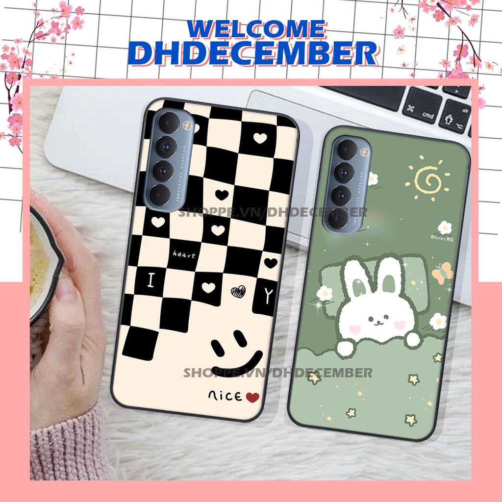 Ốp lưng Oppo RENO 4 - RENO 4 PRO in hình dễ thương- cute dog- n@sa RẺ-ĐẸP-CHẤT