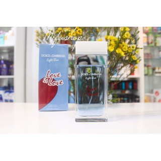 Nước hoa Dolce & Gabbana Light Blue Love Is Love Pour Femm