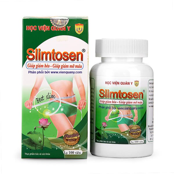 Viên Uống Giảm Cân SLIMTOSEN - Học Viện Quân Y