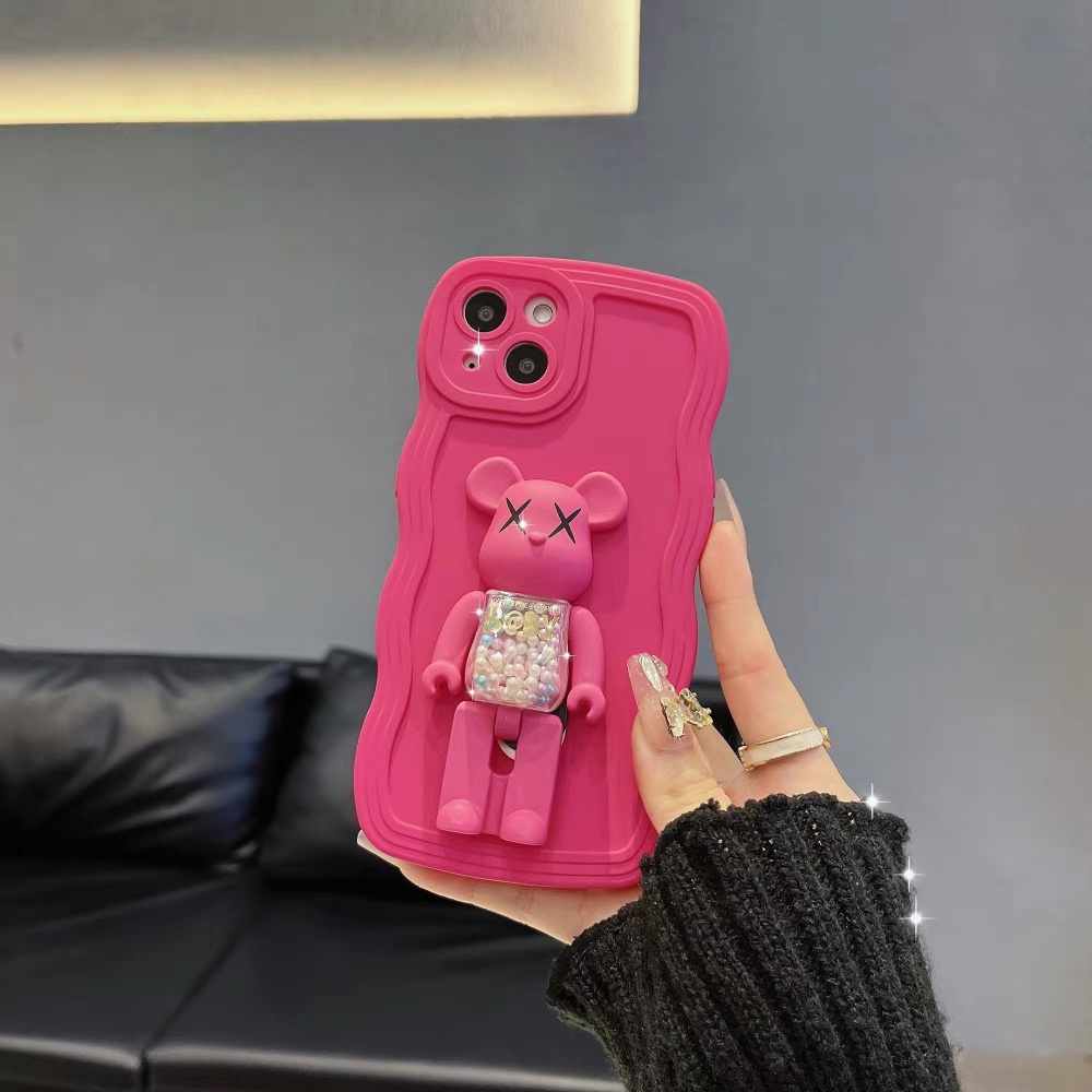 Ốp Điện Thoại Có Giá Đỡ Hình Gấu Cho iPhone 14proamxc 13proamx 11 11 pro 11 pro max 12 12 12 pro 12 pro max