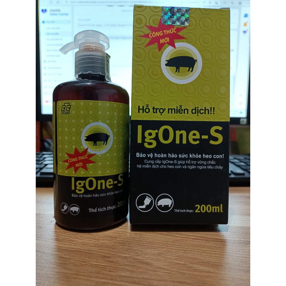 Kháng thể sữa đầu IgOne - S . IgOneS cho heo con
