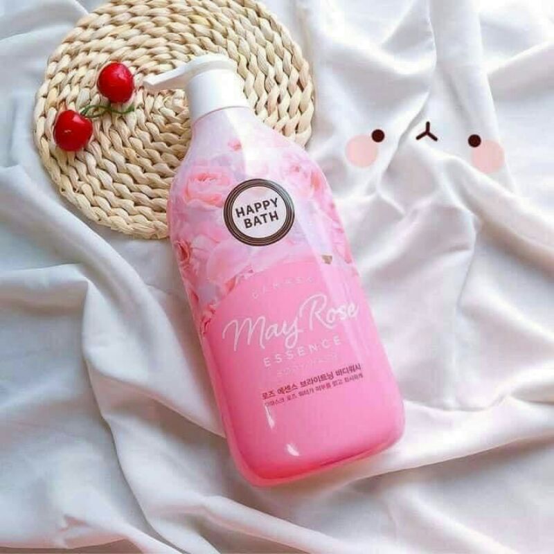 Sữa tắm Happy Bath may rose essence(giao ngẫu nhiên)