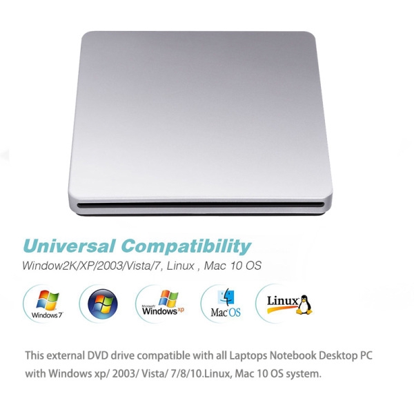 Ổ đĩa CD DVD kết nối USB cho Apple MacBook Air Pro | BigBuy360 - bigbuy360.vn