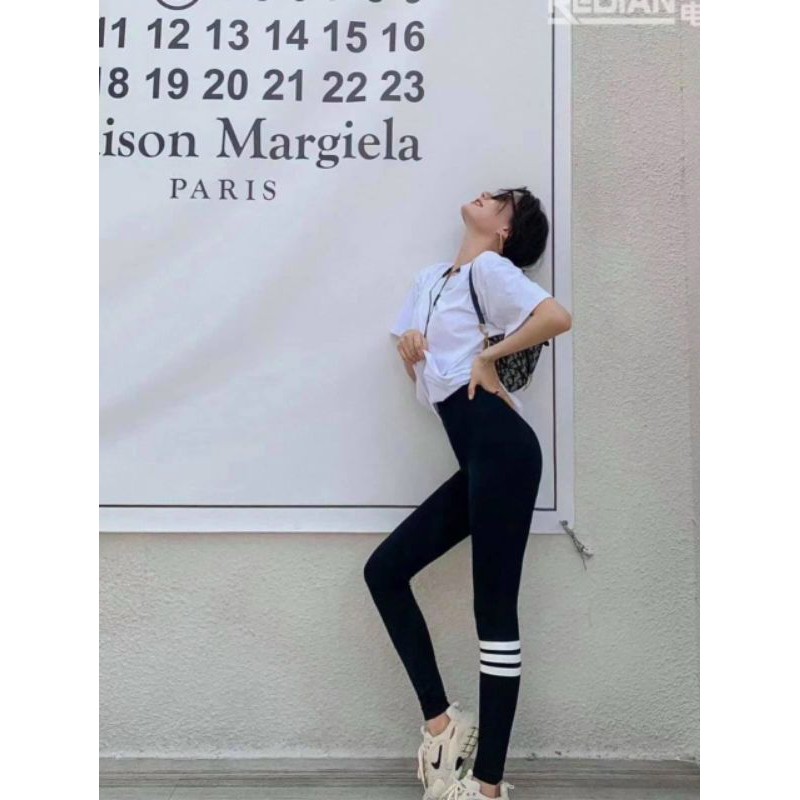 Quần legging kẻ vạch TB hàng QC | BigBuy360 - bigbuy360.vn