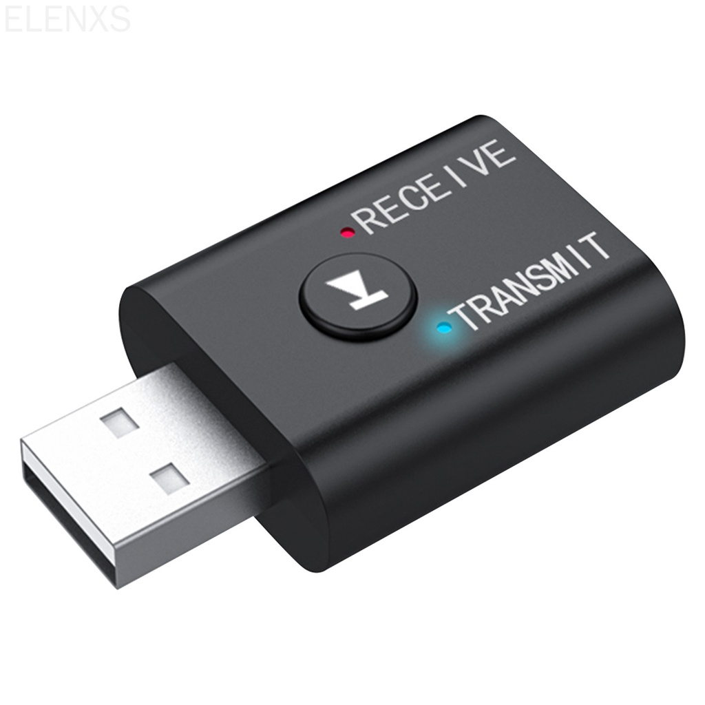 Bộ thu phát âm thanh bluetooth usb 5.0 aux 3.5mm cho laptop tv pc xe hơi tiện dụng