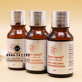 Huyết thanh Serum Peony White ❤FREESHIP❤ Huyết thanh phục hồi ngăn ngừa nám quay trở lại Peony White (15ml)