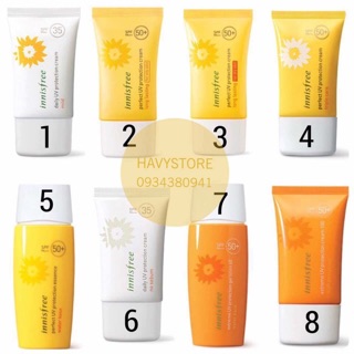 Kem chống nắng Innisfree
