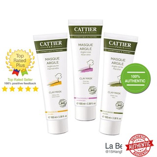 Cattier masque argile - mặt nạ đất sét 100ml