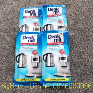 BỘT TẨY CẶN CHO BÌNH THỦY 2 GÓI - ẤM SIÊU TỐC DENKMIT