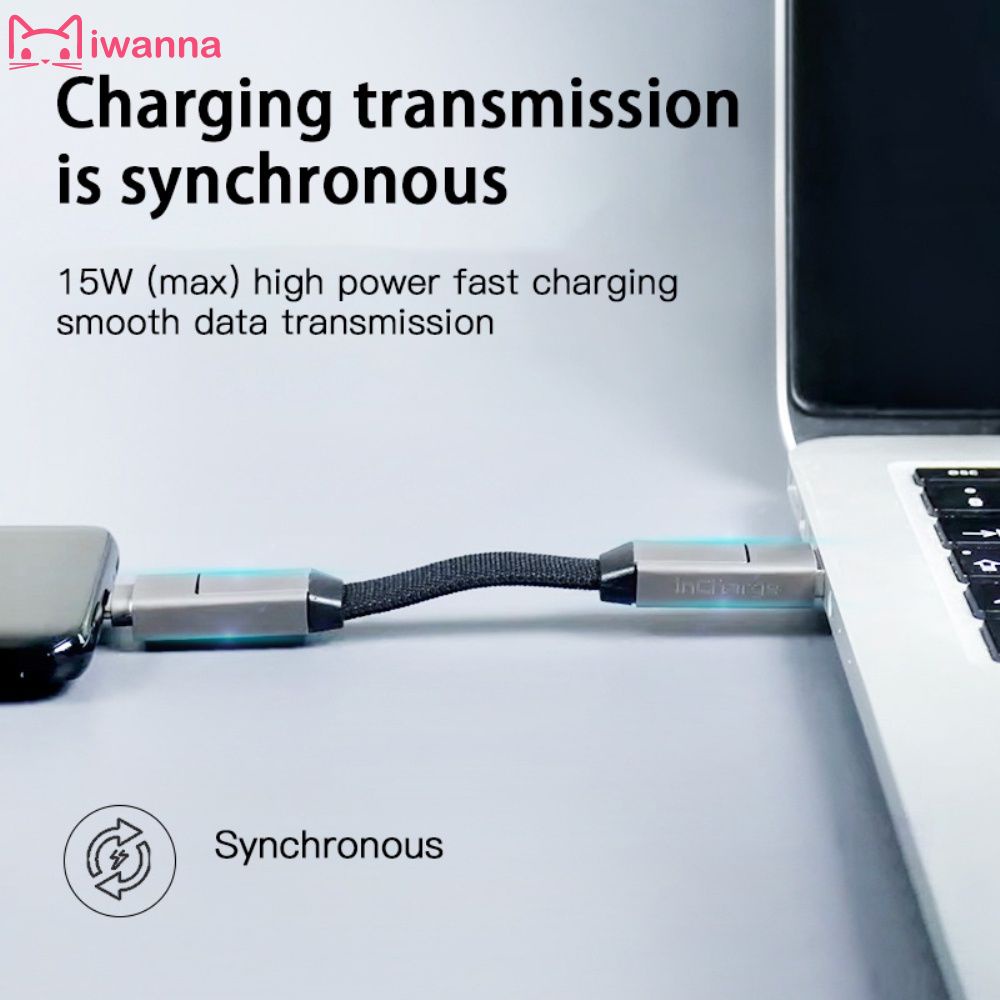 Cáp sạc USB type C 6 trong 1 đa năng phù hợp cho Apple