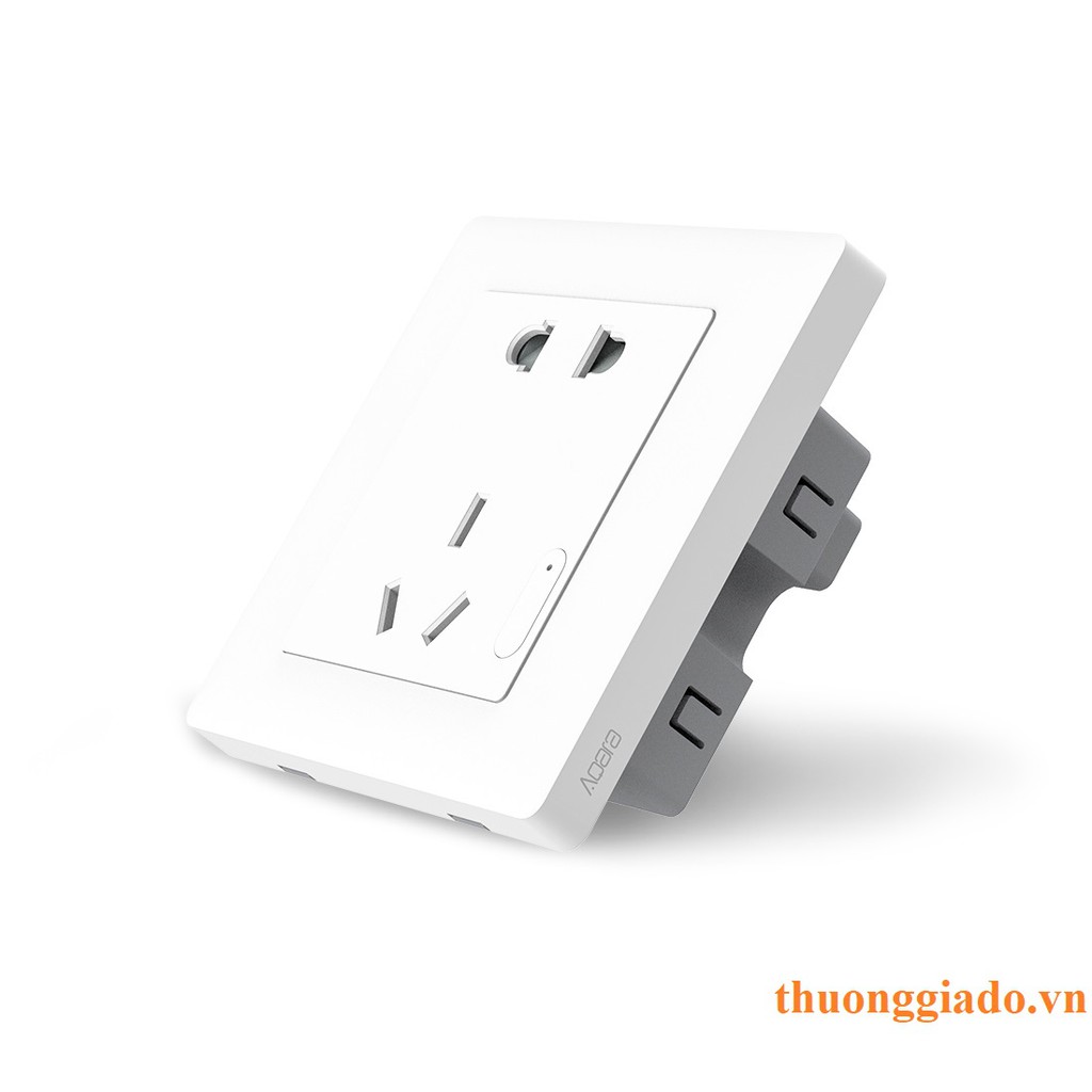 Ổ cắm điện âm tường thông minh Xiaomi Aqara QBCZ11LM (phiên bản ZigBee)