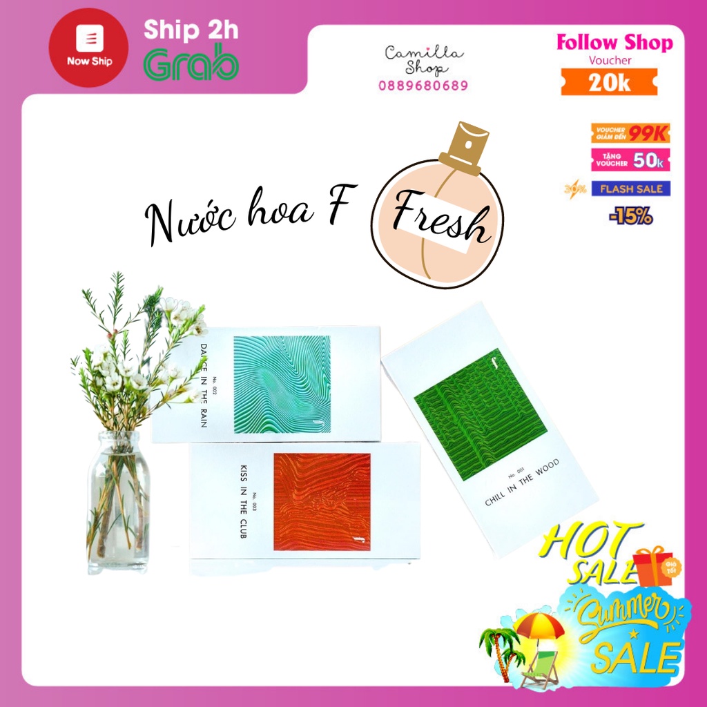 F Fresh Spray Nước hoa công nghệ mới tích hợp tính năng lưu hương quần áo