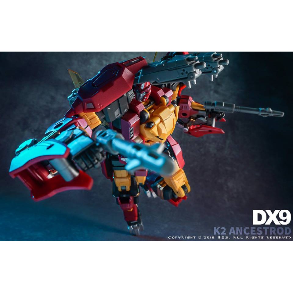 Mô hình Transformer robot biến hình HOTROD DX9 TOYS  K2   ANCESTROD