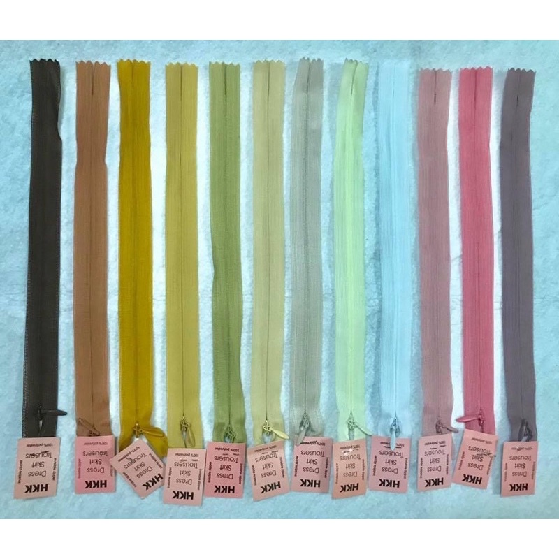 12 sợi Dây kéo giấu hiệu Hkk.