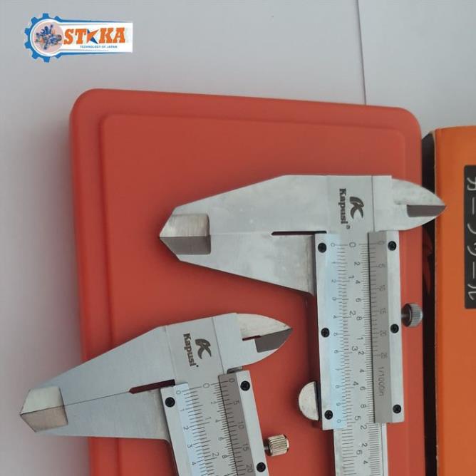 Thước Kẹp Cơ Khí Kapusi Nhật Bản 150mm - 200mm, Tiêu Chuẩn Chất Lượng Cao, Chính Xác