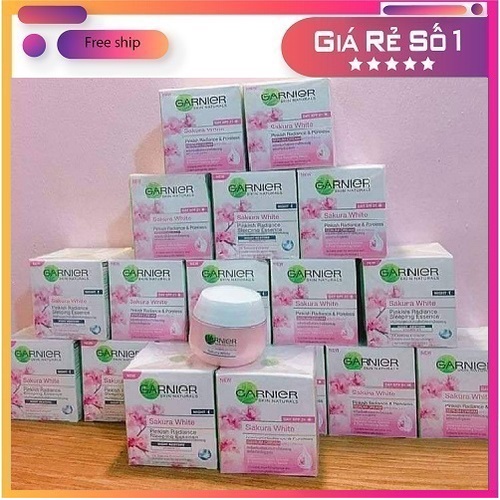 💥🎯FREE SHIP - HÀNG NỘI ĐỊA THÁI🔥👍 Kem Ngày hoặc Đêm Dưỡng Trắng Da Garnier Sakura White