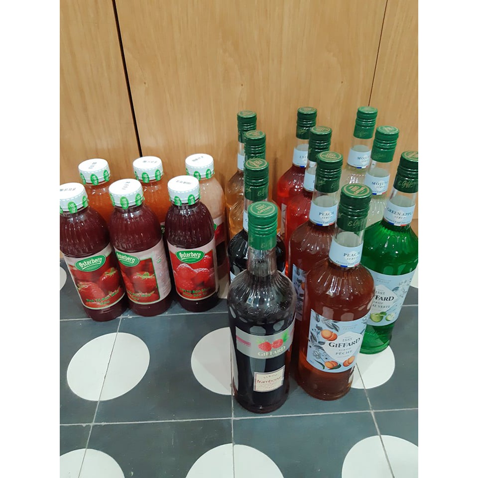 (Giao HCM) Passion fruit syrup (Siro chanh dây) - nguyên liệu pha chế