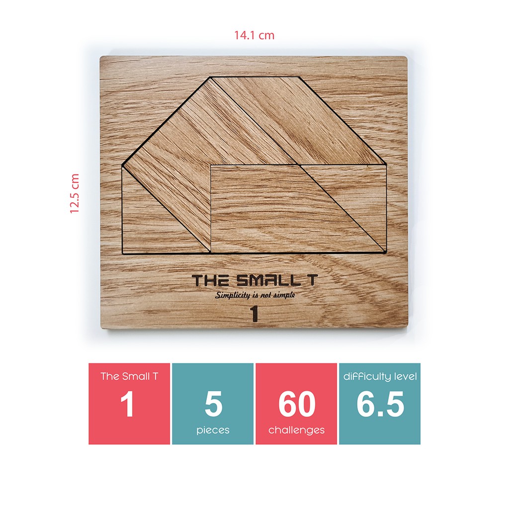 Đồ chơi gỗ - The Small T 1 MDF