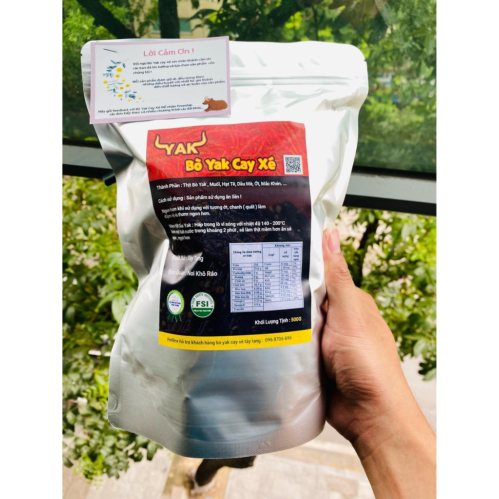 Bò YaK Cay Xé. Bò Khô Tây Tạng CHUẨN | BigBuy360 - bigbuy360.vn