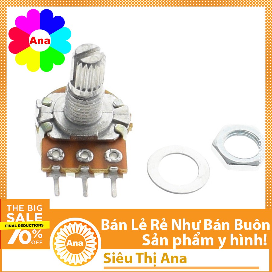 Biến trở (triết áp) WH148 đơn chiết áp