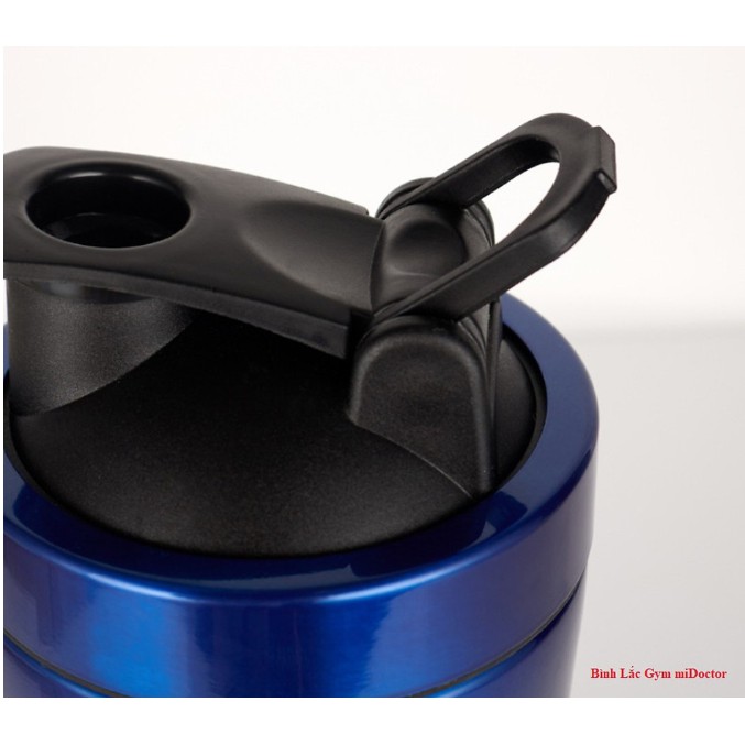 Bình Lắc Inox 304 900ml GymShark Tập Gym, Thể Thao, Du Lịch, Văn Phòng