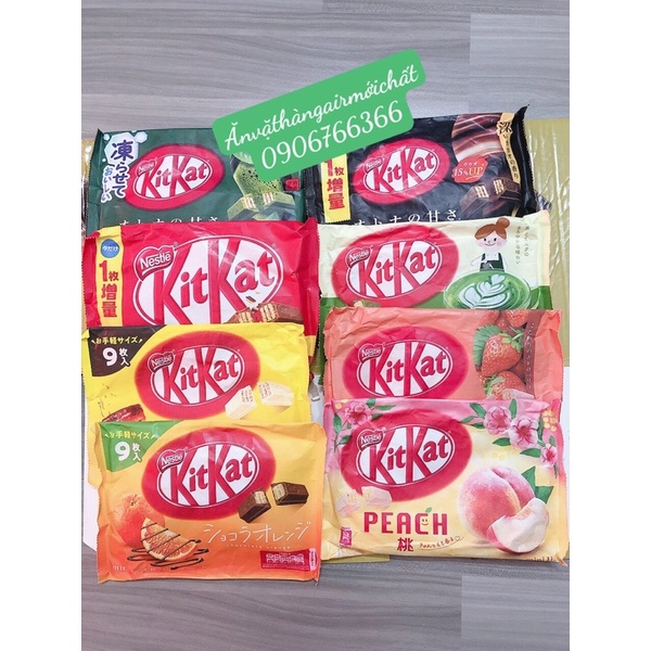 Socola Kitkat Nhật Bản Nhiều Vị