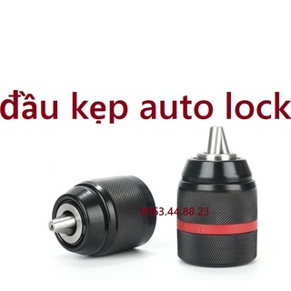 Đầu Kẹp Mũi Khoan - Đầu Măng Ranh 10mm,13mm AuTo Lock - Hàng Cao Cấp