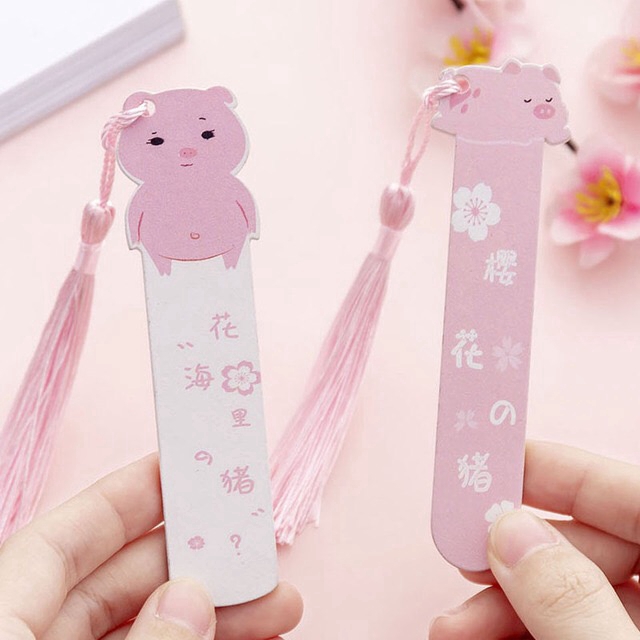 Thước Gỗ Hình Chú Heo Đáng Yêu Tiện Dụng
